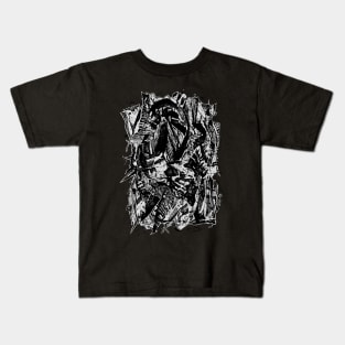 Death Abstraction Kids T-Shirt